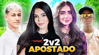QUEM GANHOU?? 2v2 APOSTADO ft. @KaueLOK , @FluxoRajah  e @BOCADE09VLOG!!!