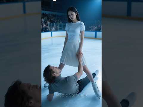 ❄️ Graceful & Best Ice Skating Performance ⛸️ #ailookbook #iceskating #dance #sports