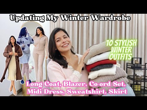 Huge Winter Wear Haul l Long Coat, Blazer, Co-ord Set, Dress, Sweatshirt, Skirt l Dream Simple