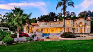 A Lavish Mediterranean Mansion in Santa Barbara