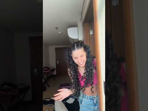 ANA CASTELA MOSTRANDO O SEU NOVO CABELO