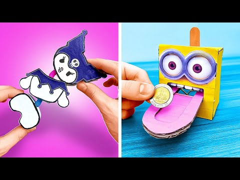 CARDBOARD CRAFTS ❤️📦 CUTE & EASY DIY