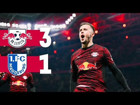 BaumGOATner Brace Seals the Deal AGAIN | RB Leipzig - 1. FC Magdeburg | Highlights - DFB-Pokal thumbnail