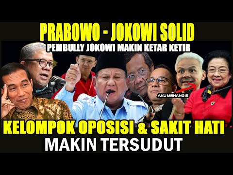 Prabowo Dan Jokowi Solid ! Barisan Sakit Hati Makin Dipermalukan Atas Ulahnya Sendiri