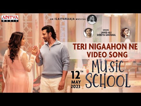 Teri Nigaahon Ne Video Song(Hindi)|Music School|Sharman , Shriya|JavedAli, ShreyaGhoshal|Ilaiyaraaja