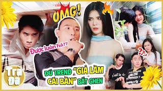 Đu Trend GIẢ LÀM CÁI BÀN Bắt Ghen Bạn Gái NGOẠI TÌNH Và Cái Kết | Phim Ngắn Hay 2025