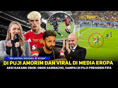 LIHAT GERAKAN AJAIB KAKANG❗️Garnacho tak berkutik~Amorim Takjub~Presiden FIFA sampai puji persib