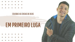 AO VIVO - ALMOÇO ESPIRITUAL #004 |  COLOQUE AS COISAS DE DEUS EM PRIMEIRO LUGAR