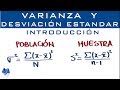 Cálculo de Varianza y Desviación Estándar