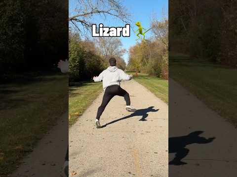 How animals would walk if they were people.