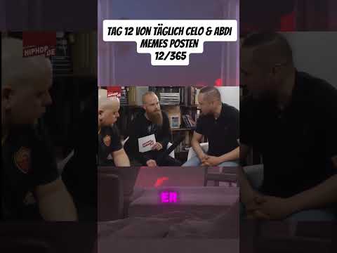 Celo & Abdi Ich hab Beef mit mir persönlich Meme