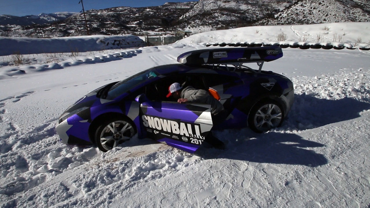 Put my Lambo into the Ditch.