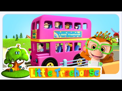 Wheels on the Bus + More Vehicle Songs & Nursery Rhymes for Kids