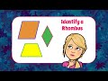 Properties and Identification of Rhombuses