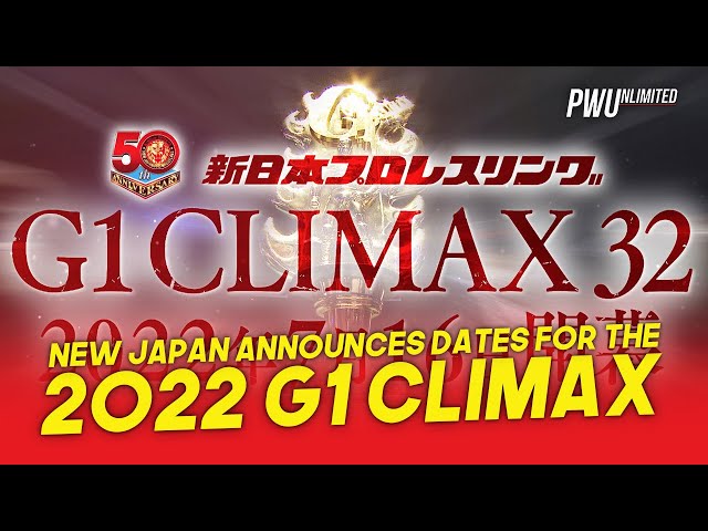 New Japan Announces Date For The 2022 G1 Climax