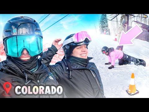 MEXICANS TRY SNOWBOARDING *PRANK*