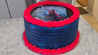 Como Decorar una tortas desde 0, Clase para Principiantes #pasteleriaartesanal #cake #spiderman 