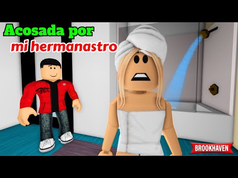 ACOSADA POR MI HERMANASTRO | Roblox Brookhaven rp | Mini Pelicula - Historia de Roblox