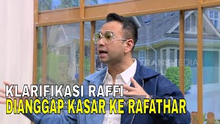 Klarifikasi Raffi Ahmad Soal Anggapan "Kasar" Kepada Rafathar | FYP (26/08/25) Part 1
