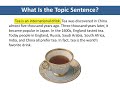Understanding Topic Sentences in Paragraphs