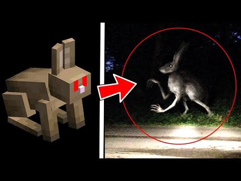 Mobs de Minecraft CAPTADOS EN LA VIDA REAL 😱