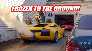 DO NOT Drive Your Lamborghini Below Freezing *RIP CLUTCH*