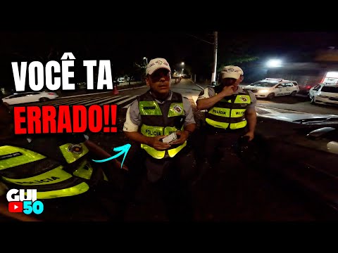POLICIAL GARANTIU QUE EU NÃO PODIA ESTAR ARMADO E TIVE QUE EXPLICAR...
