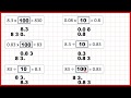 Understanding Division and Multiplication by 10 and 100