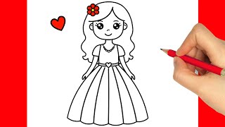 HOW TO DRAW A GIRL EASY
