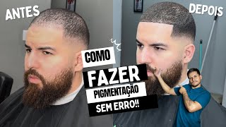 Como fazer Pigmentação no cabelo! passo a passo, zero falhas!