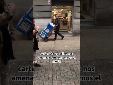 Los carteristas se desesperan por nuestra insistencia