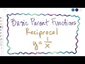 Reciprocal Function Concepts and Transformations