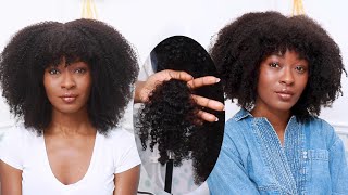 It’s SO Natural, It Looks Like My Own Hair – Easy Styling Tips for Curly Bang Wigs! | Hergivenhair