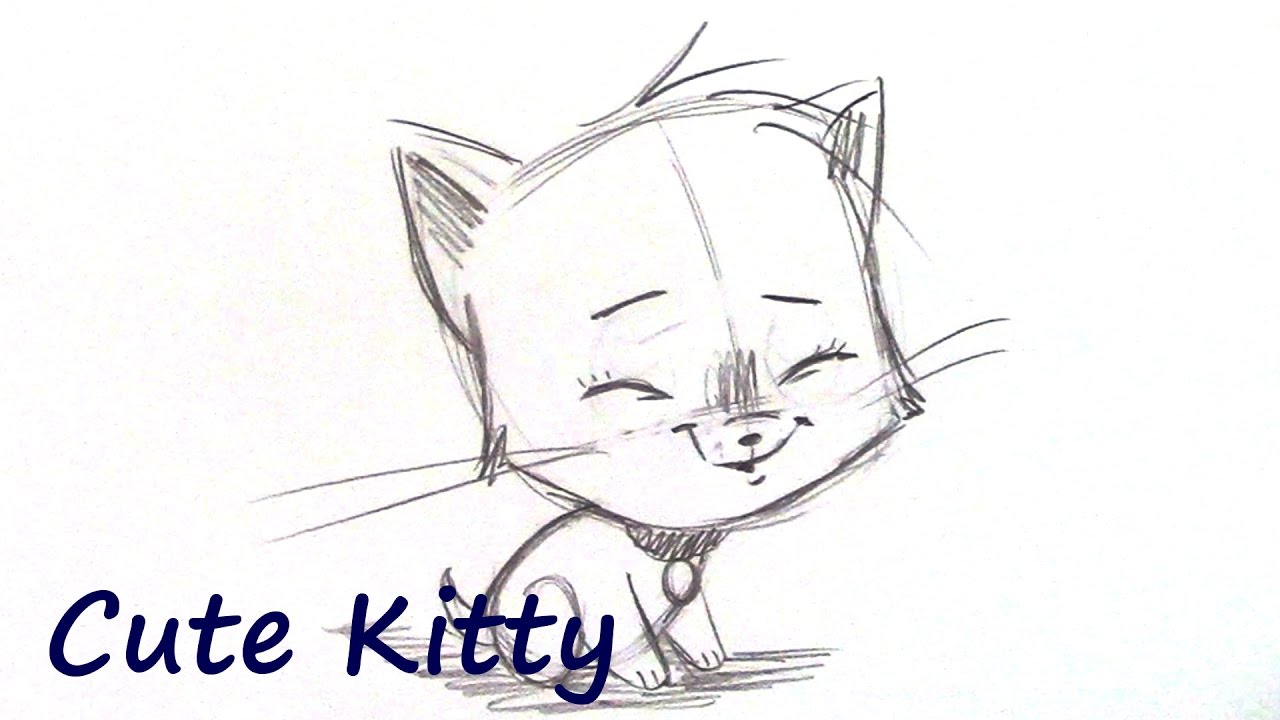 How to Draw a Cute Kitten (Step By Step) - Christopher Hart
