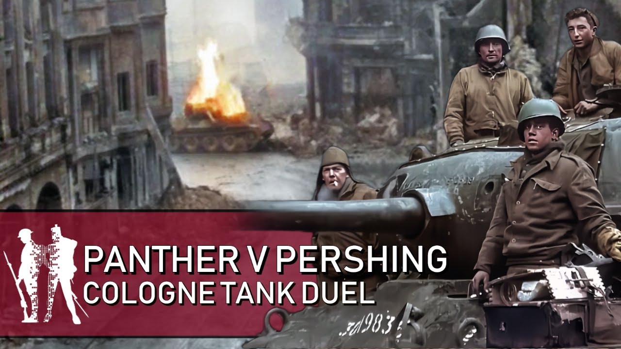 The WW2 Tank Battle Caught On Film! (WW2 Documentary)