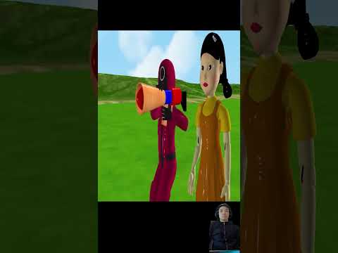 😁Scary Teacher 3D vs Squid Game Hide in Wood Coffin Challenge Miss T and Granny Loser #shorts