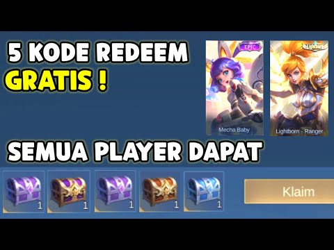 5 KODE REDEEM GRATIS ! EVENT DARI WA, DI JAMIN SEMUA PLAYER DAPAT KODE REDEEM BOX SKIN GRATIS