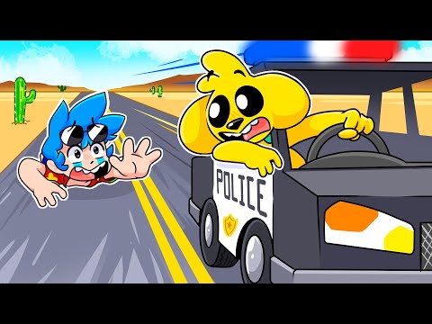 TUVIMOS un VIAJE LARGO en un COCHE de POLICÍA por el DESIERTO 🚓😱 DUSTY TRIP ROBLOX