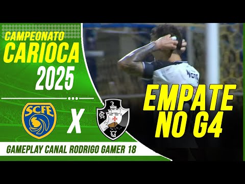 SAMPAIO CORREA X VASCO AO VIVO COM IMAGENS - CAMPEONATO CARIOCA 2025 - ASSISTA AGORA!