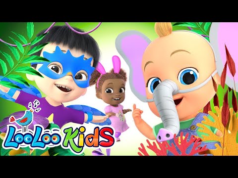 Animal Boogie 🦁🎶 + Let's Play Everyday 🌞 LooLoo Kids Fun Nursery Rhymes and Energetic Songs for Kids