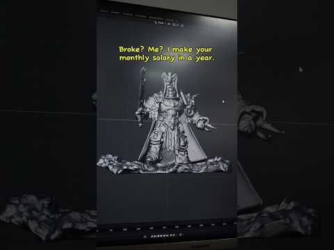 You read that wrong. 🫠 #handmadeart #epoxyart #resinartist #funnyvideo #resinart #warhammer