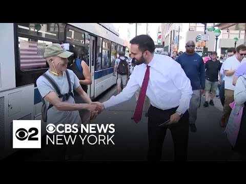 YouTube video thumbnail: NYC Democratic Mayoral Candidates Make Final Push for Votes
