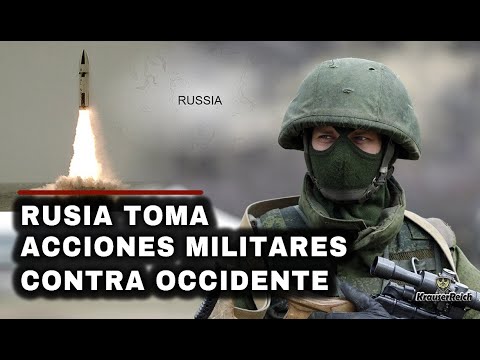 🔴LO ÚLTIMO : RUSIA Toma Acciones MILITARES ante una Guerra directa contra Occidente - Resumen