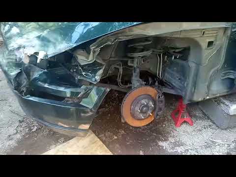 2008 Bullitt Mustang - inner tie rod end installed- salvage auction purchase - Part 5