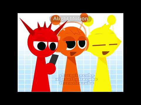 tripl baka😱 ib @sadieyayy #animation#tweening#alightmotion#sprunki#raddy#oren#simon#vocaloid#art