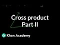 Understanding Cross Products