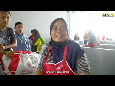 Renovasi Pasar Gintung Lampung, pasar bersih, tertata, dan nyaman