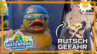 [ANGEZOCKT] ACHTUNG Rutschgefahr! - Waterpark Simulator