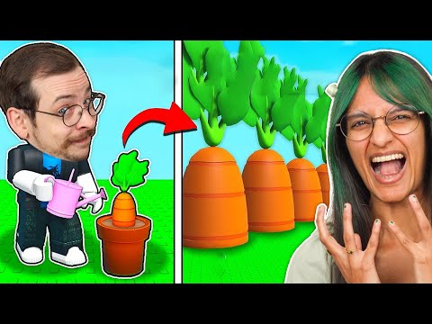 Vi prøvede at gro en have 🥕🌿- Roblox Grow A Garden