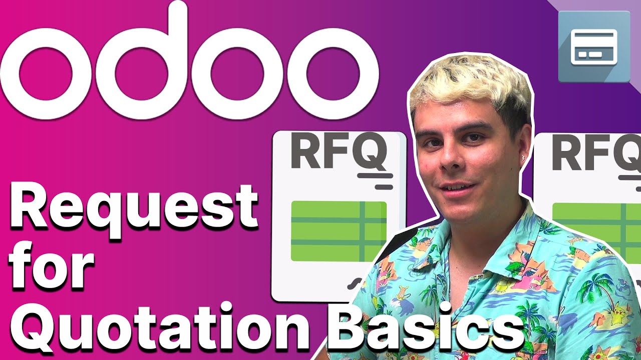 Purchase Basics and Your First Request for Quotation | Odoo Purchase | 9/19/2022

Learn everything you need to grow your business with Odoo, the best open-source management software to run a company, ...